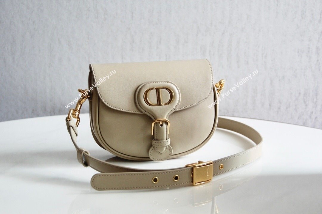 Dior Small Dior Bobby Bag in Box Calfskin Beige 2024 (DMZ-24073106)