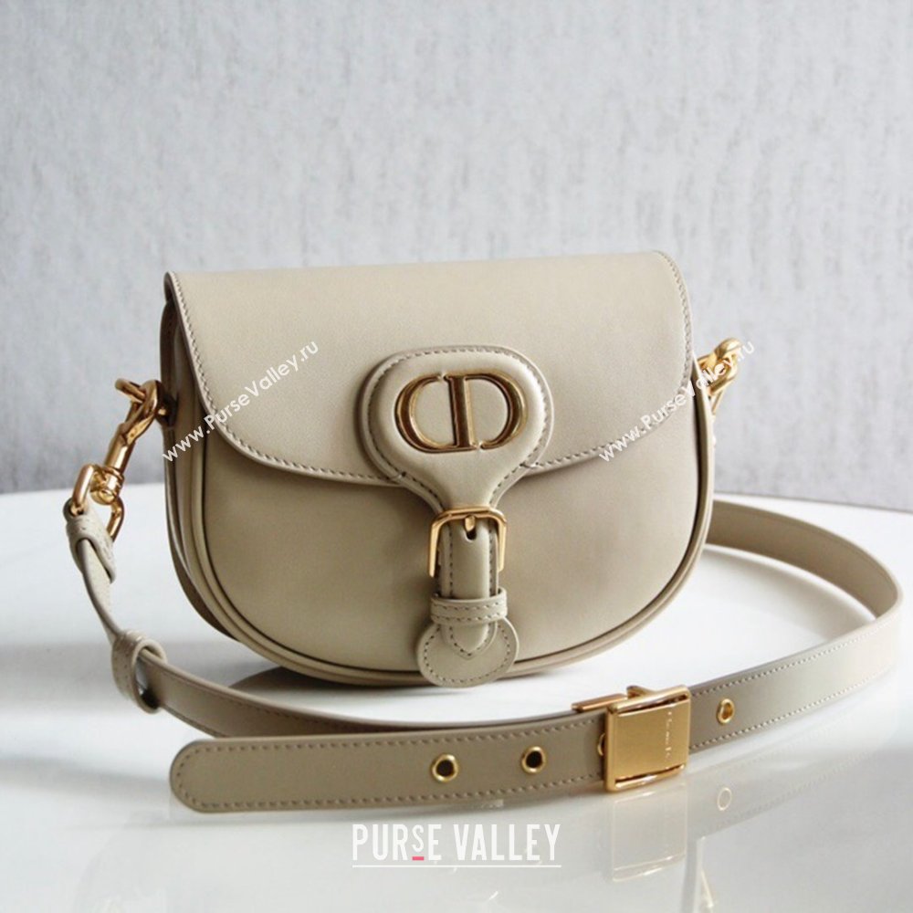 Dior Small Dior Bobby Bag in Box Calfskin Beige 2024 (DMZ-24073106)