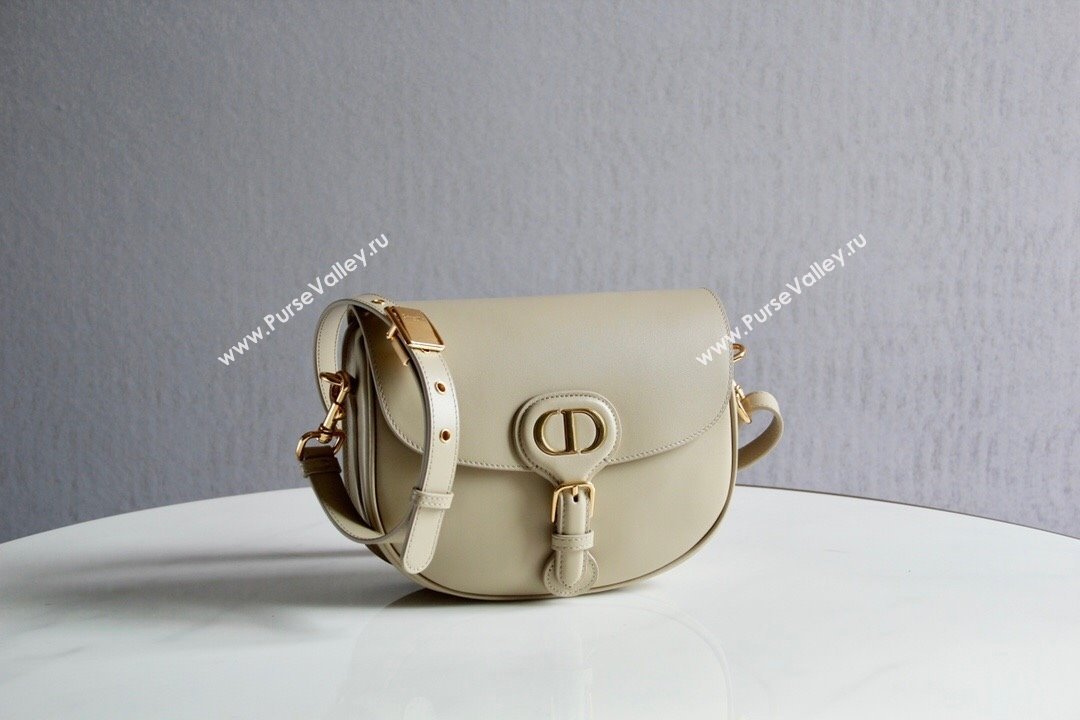 Dior Medium Dior Bobby Bag in Box Calfskin Beige 2024 (DMZ-24073107)