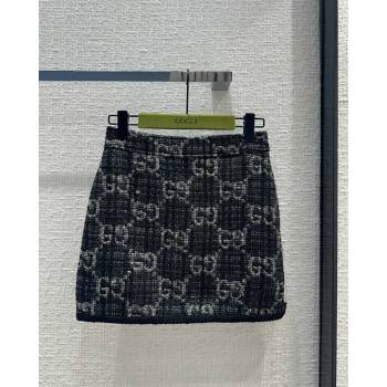 Gucci Wool GG Skirt G022609 2024 (Q-24022609)