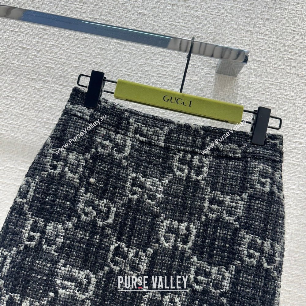 Gucci Wool GG Skirt G022609 2024 (Q-24022609)