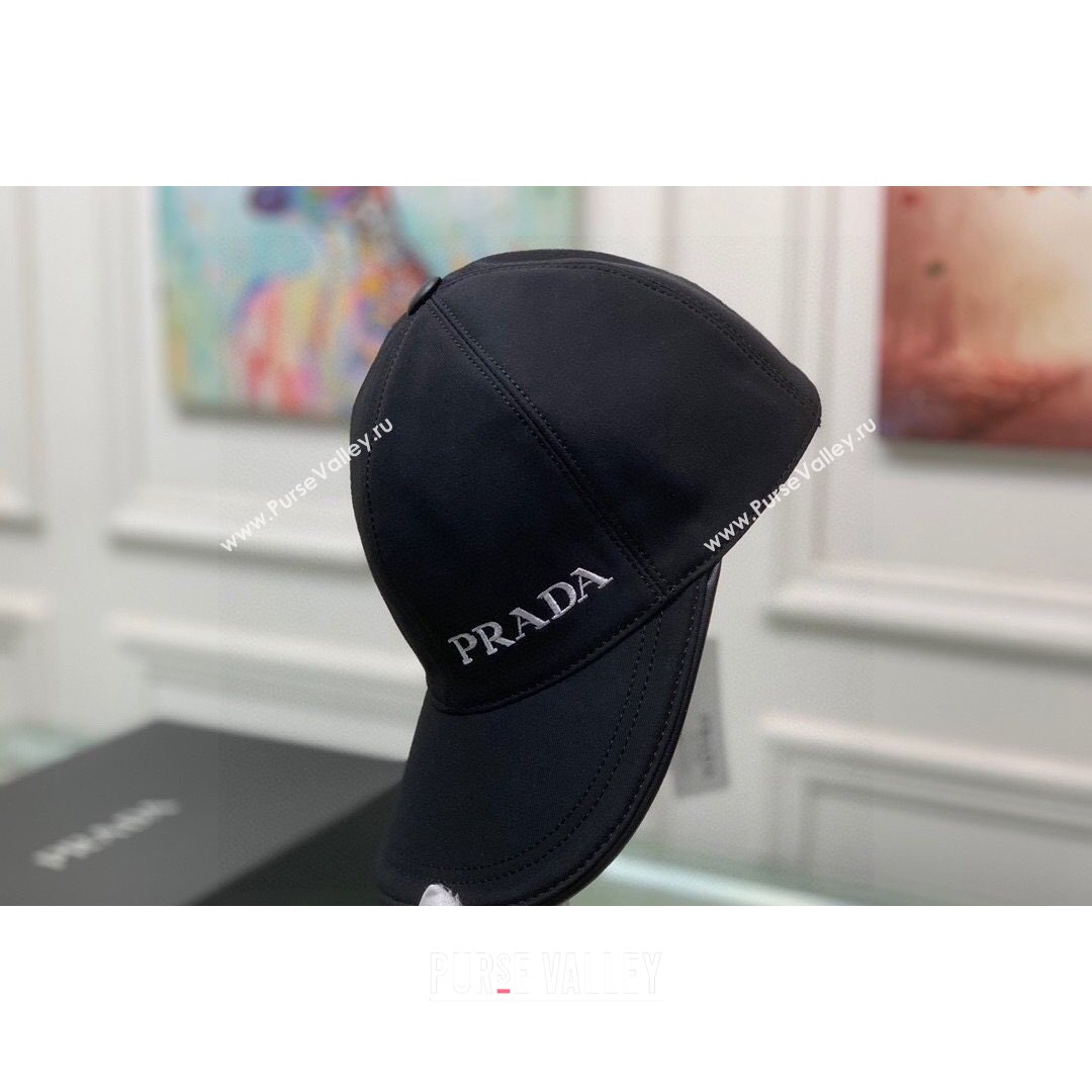 Prada Cotton Baseball Hat Black 2021 11 (XMN-21081839)