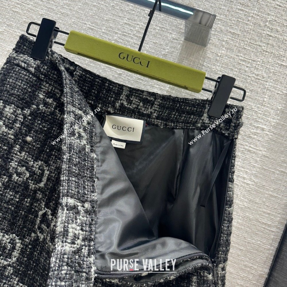 Gucci Wool GG Skirt G022609 2024 (Q-24022609)