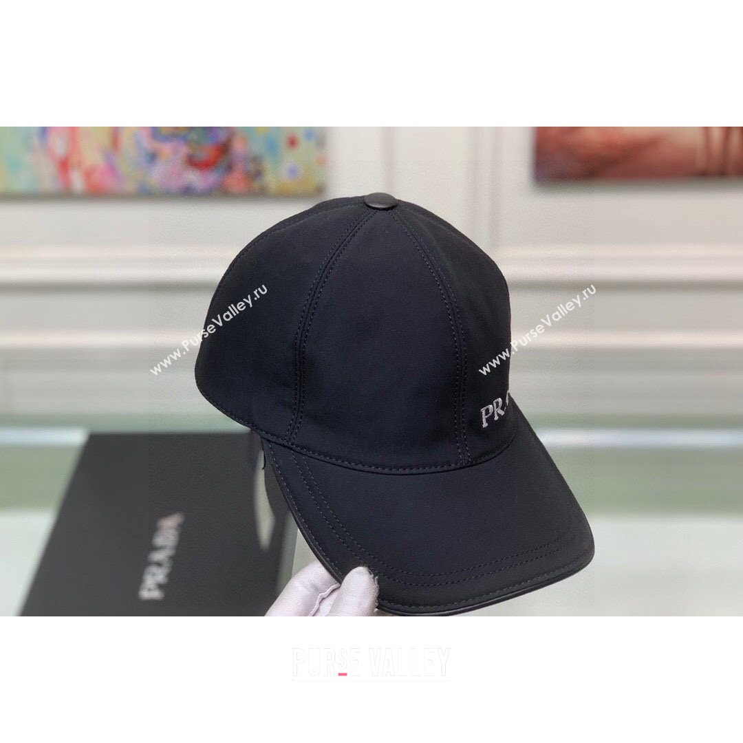 Prada Cotton Baseball Hat Black 2021 11 (XMN-21081839)