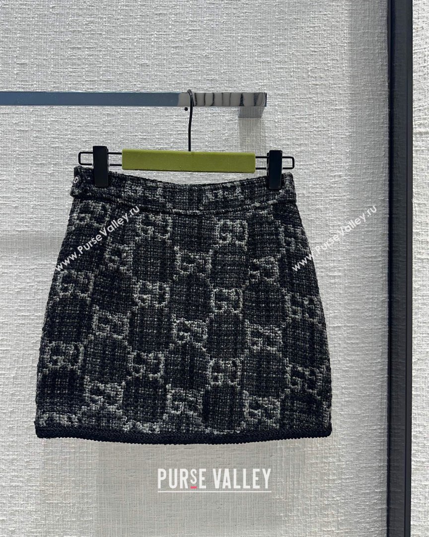 Gucci Wool GG Skirt G022609 2024 (Q-24022609)
