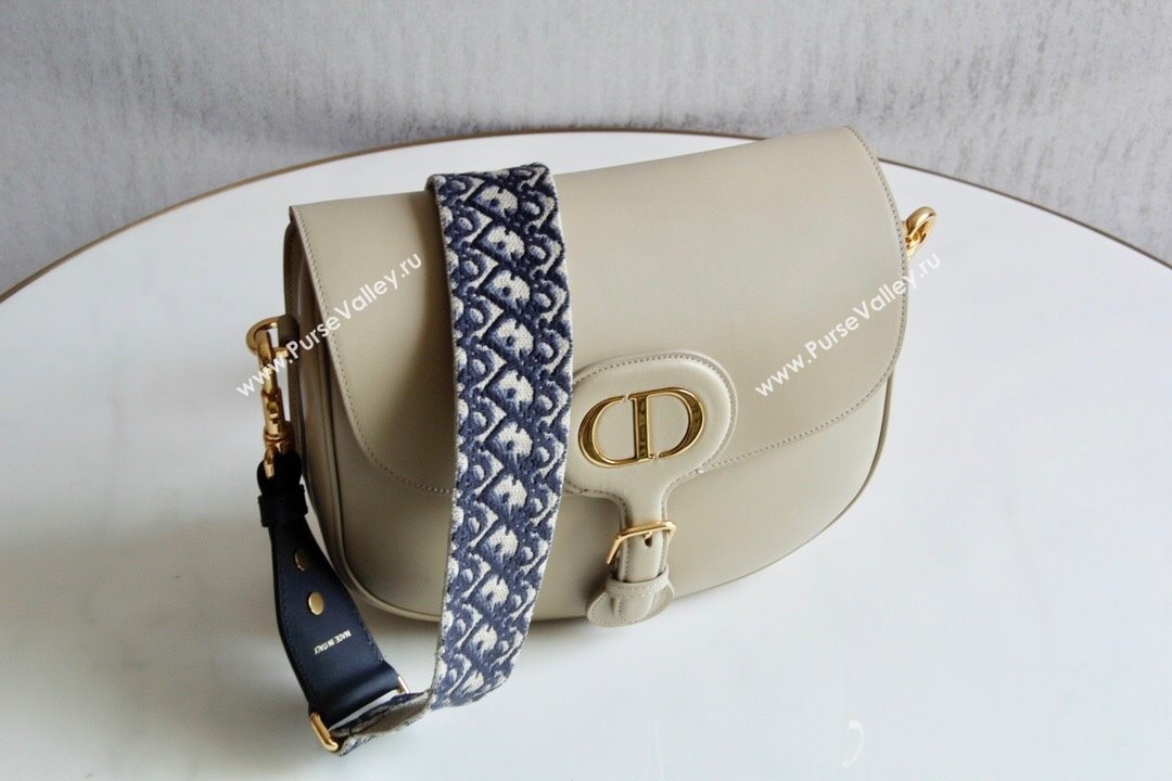 Dior Large Dior Bobby Bag in Box Calfskin Beige 2024 (DMZ-24073108)