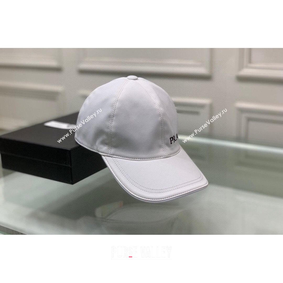 Prada Cotton Baseball Hat White 2021 10 (XMN-21081838)