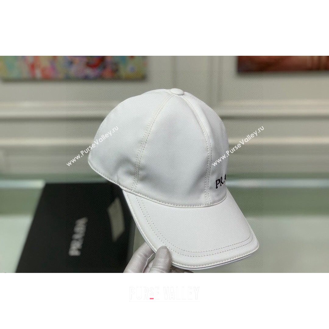 Prada Cotton Baseball Hat White 2021 10 (XMN-21081838)