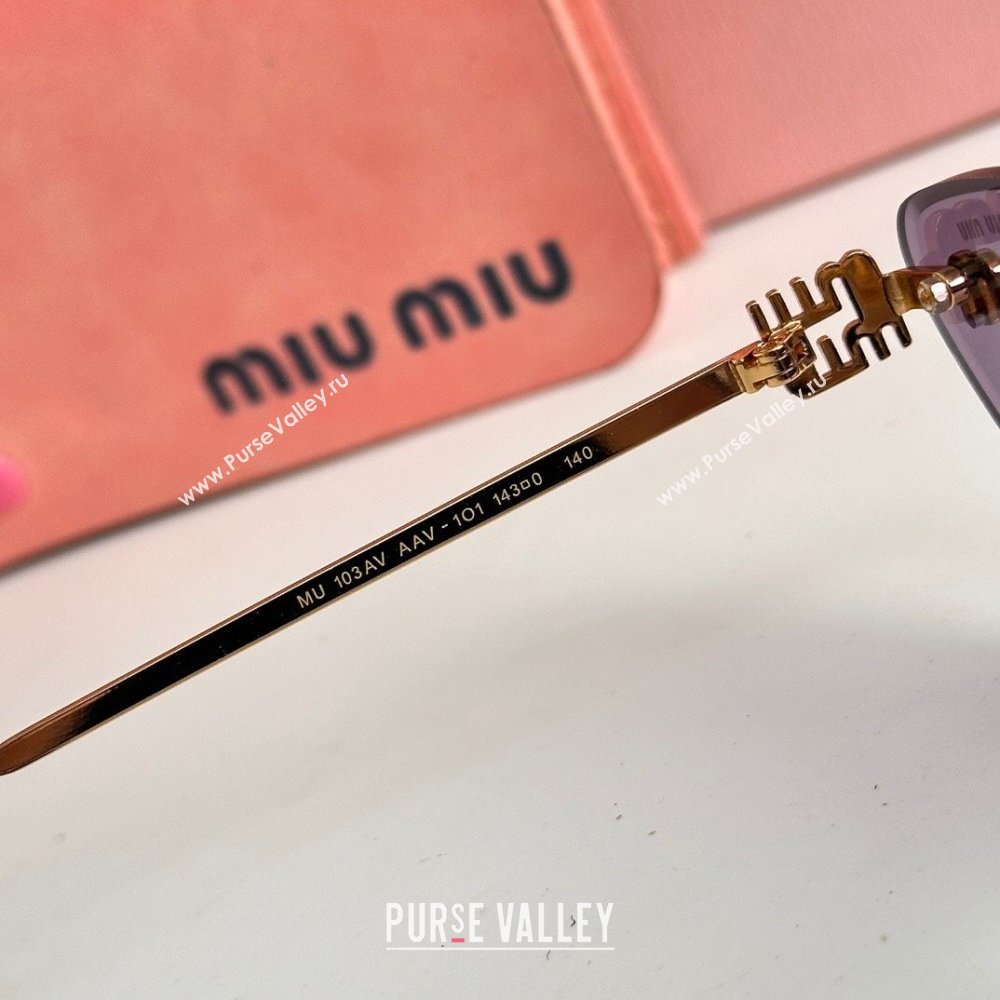 Miu Miu Sunglasses MU103AV 61 2024 (A-24061361)