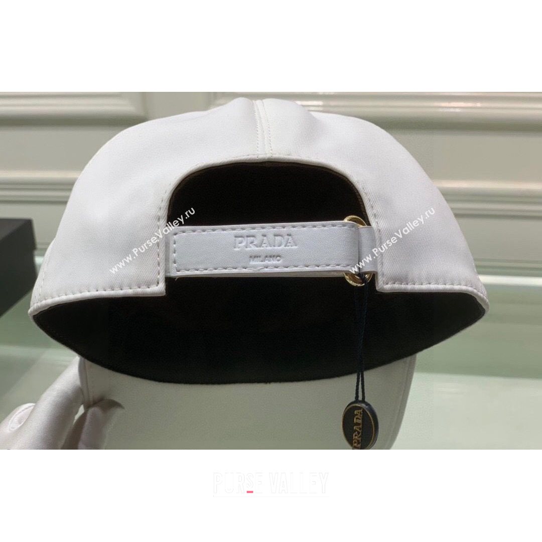 Prada Cotton Baseball Hat White 2021 10 (XMN-21081838)