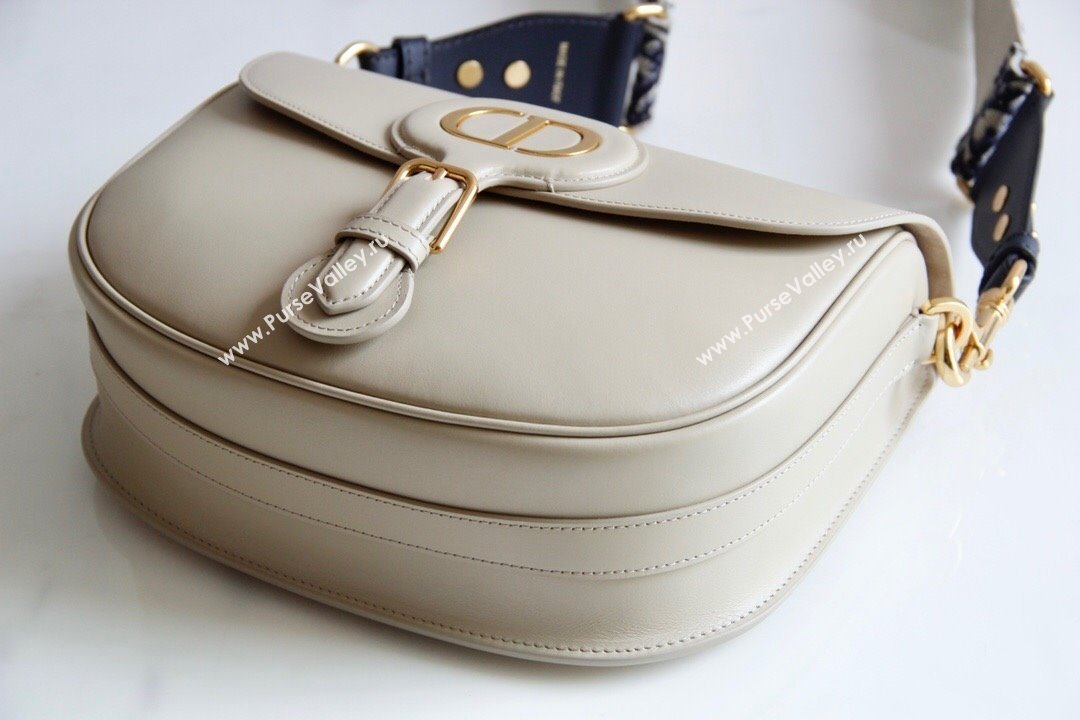 Dior Large Dior Bobby Bag in Box Calfskin Beige 2024 (DMZ-24073108)