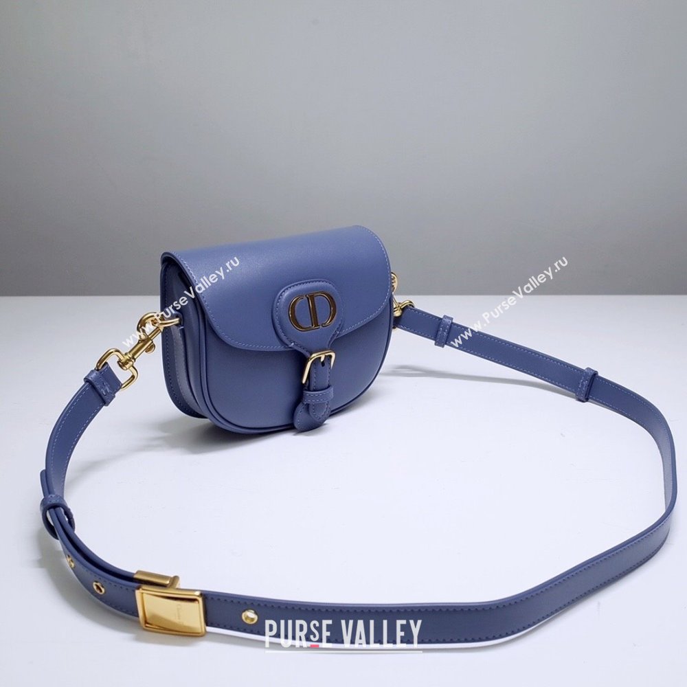 Dior Small Dior Bobby Bag in Box Calfskin Blue 2023 (DMZ-24073109)