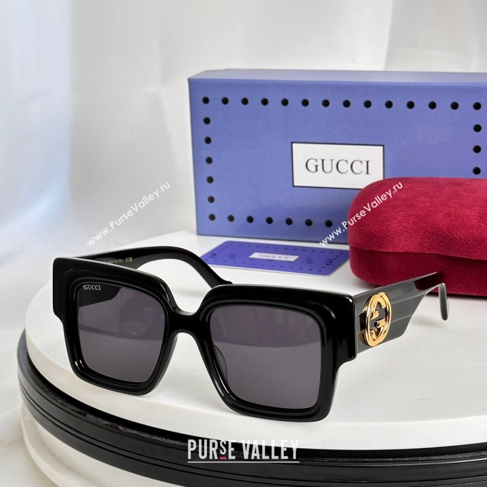 Gucci Sunglasses GG1632 Black 2024 (A-24061375)