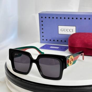 Gucci Sunglasses GG1632 Black/Green 2024 (A-24061379)