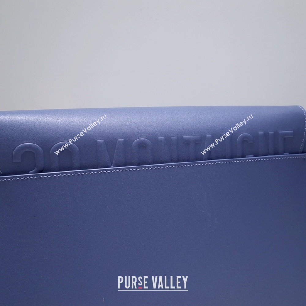 Dior Large Dior Bobby Bag in Box Calfskin Blue 2023 (DMZ-24073111)