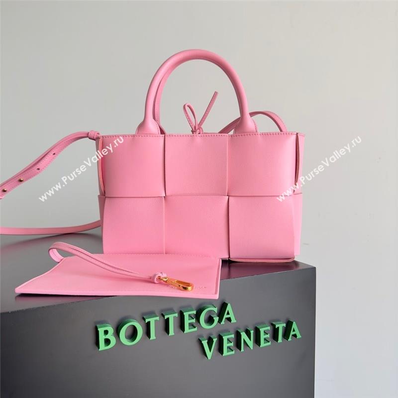 Bottega Veneta Mini Arco Tote Bag in Lambskin 709337 Pink 2023 (MS-23101704)