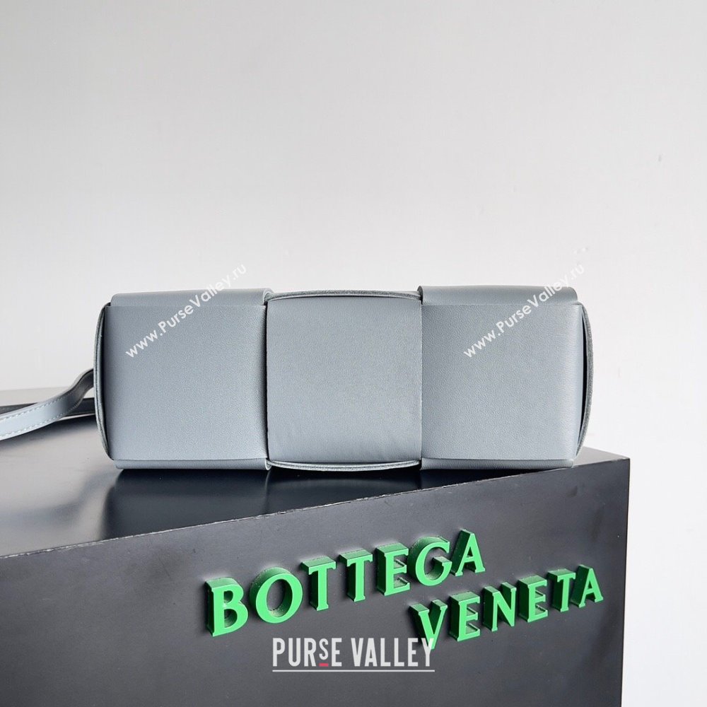 Bottega Veneta Mini Arco Tote Bag in Lambskin 709337 Grey 2023 (MS-23101705)