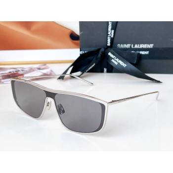 Saint Laurent Sunglasses SL609 Silver/Grey 2024 (A-24062018)