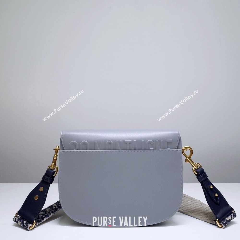 Dior Large Dior Bobby Bag in Box Calfskin Grey 2024 (DMZ-24073113)