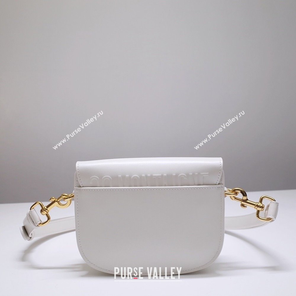 Dior Small Dior Bobby Bag in Box Calfskin White 2024 (DMZ-24073115)