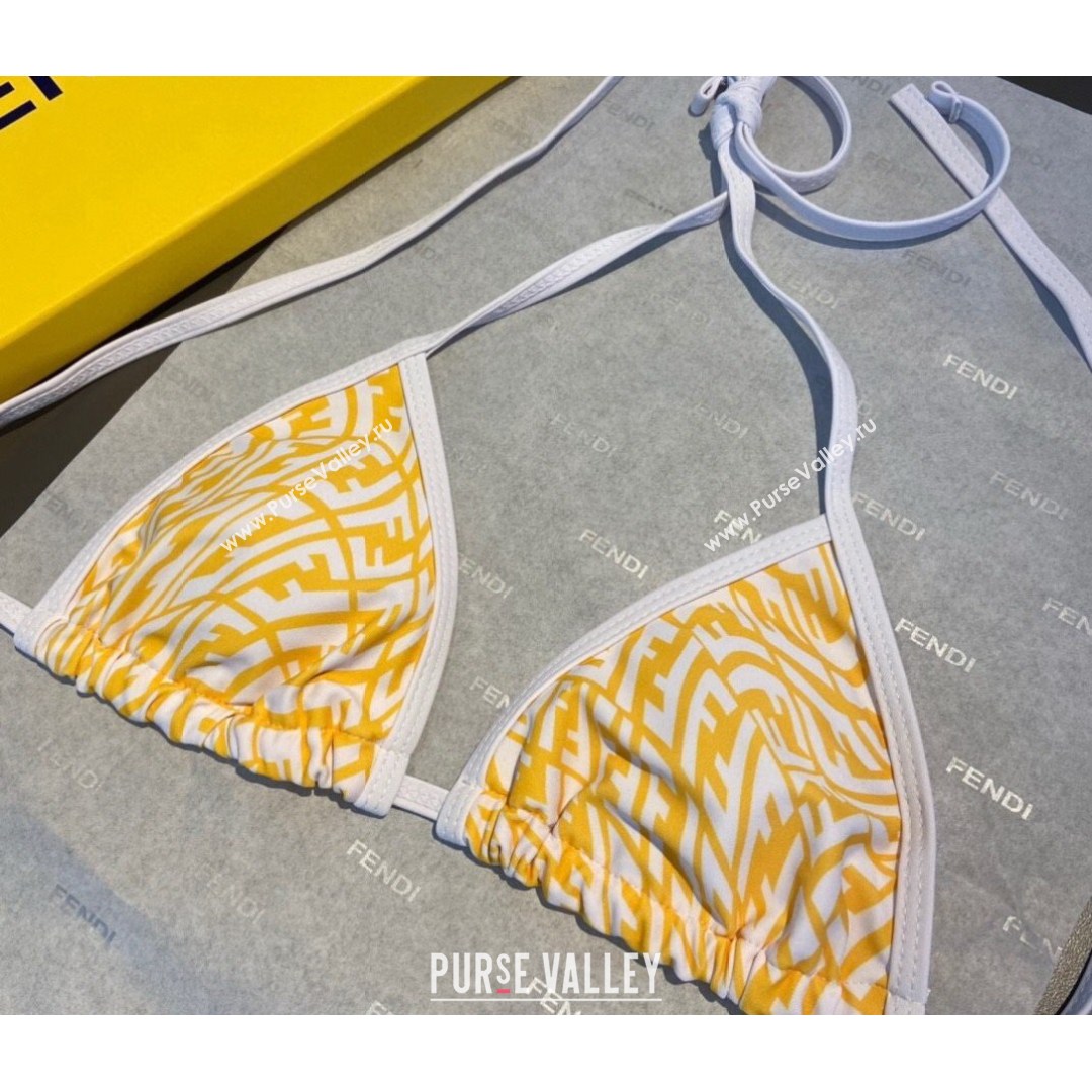 Fendi FF Vertigo Swimwear Yellow 2021 (XMN-21081835)