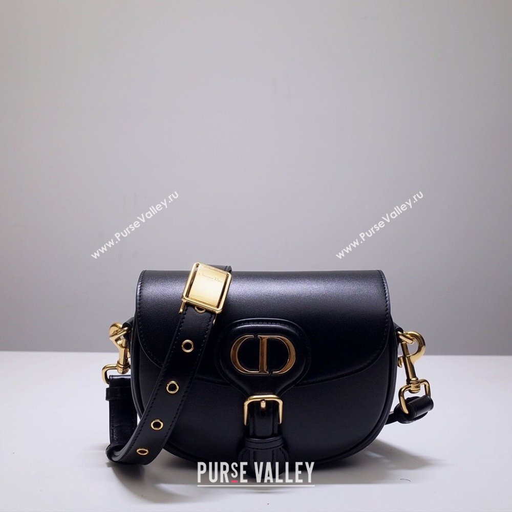 Dior Small Dior Bobby Bag in Box Calfskin Black 2024 (DMZ-24073118)