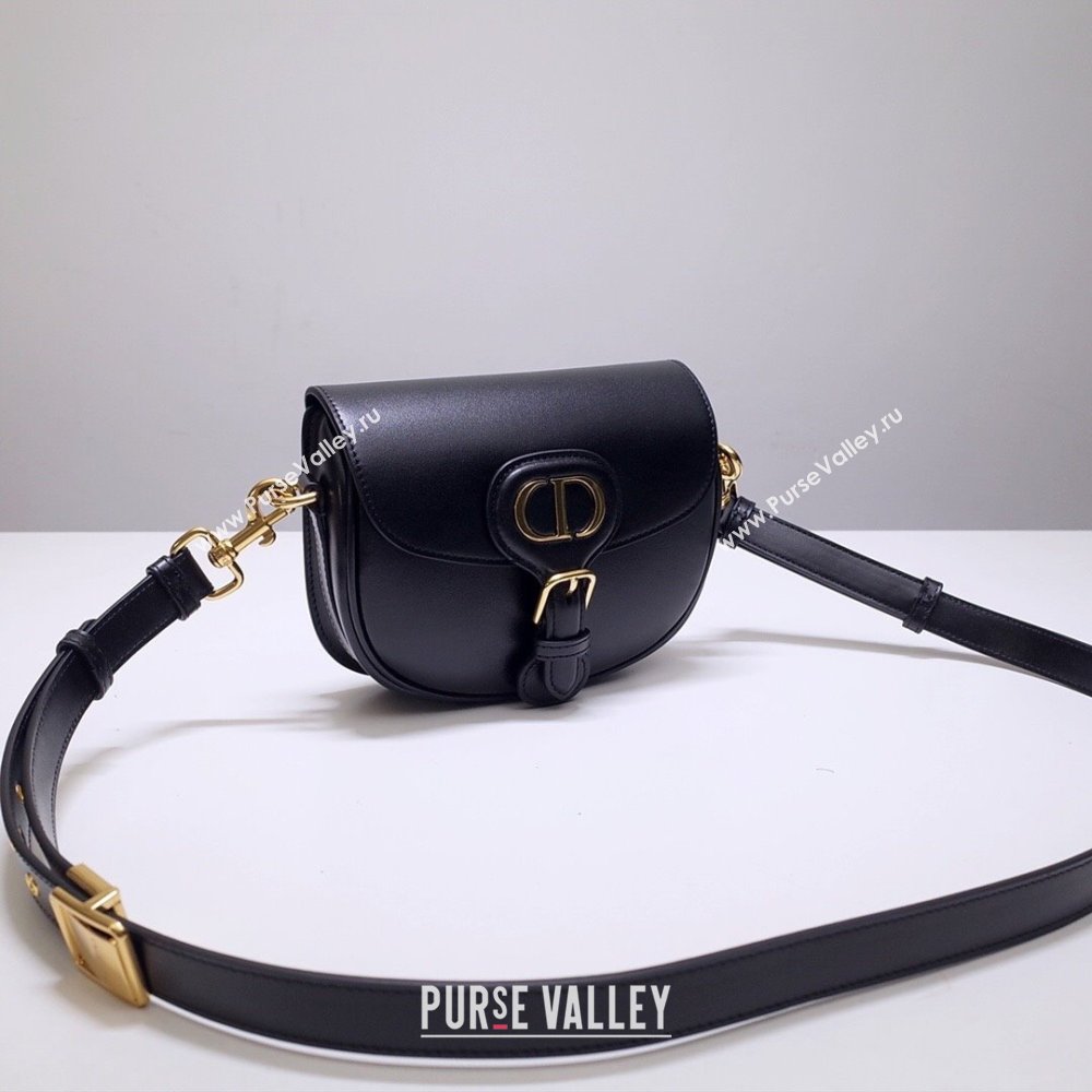 Dior Small Dior Bobby Bag in Box Calfskin Black 2024 (DMZ-24073118)