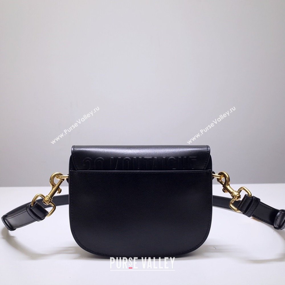 Dior Small Dior Bobby Bag in Box Calfskin Black 2024 (DMZ-24073118)