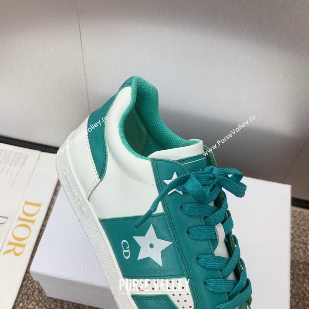 Dior Star Sneaker in Calfskin White/Green 2024 (For Women and Men) (JC-24092920)