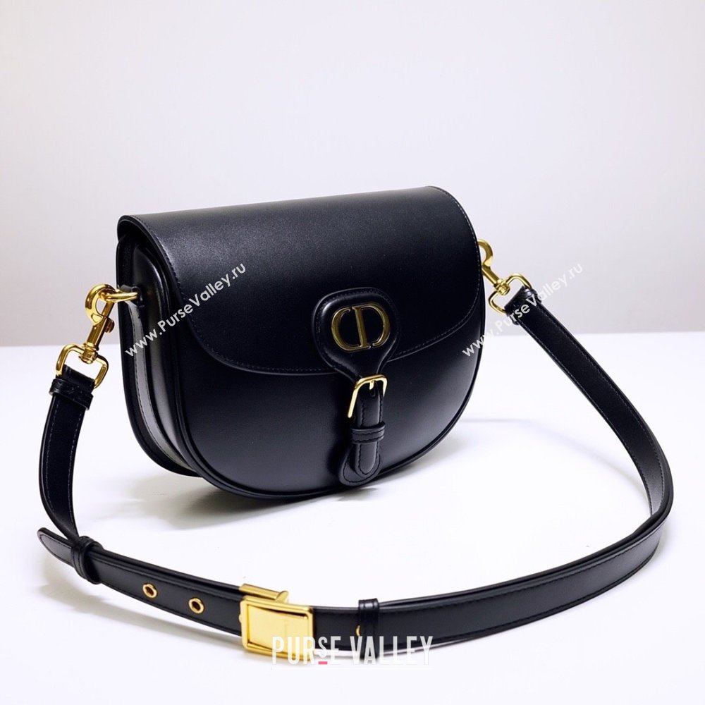 Dior Medium Dior Bobby Bag in Box Calfskin Black 2024 (DMZ-24073119)