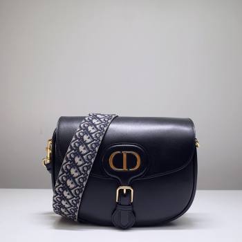 Dior Large Dior Bobby Bag in Box Calfskin Black 2024 (DMZ-24073120)