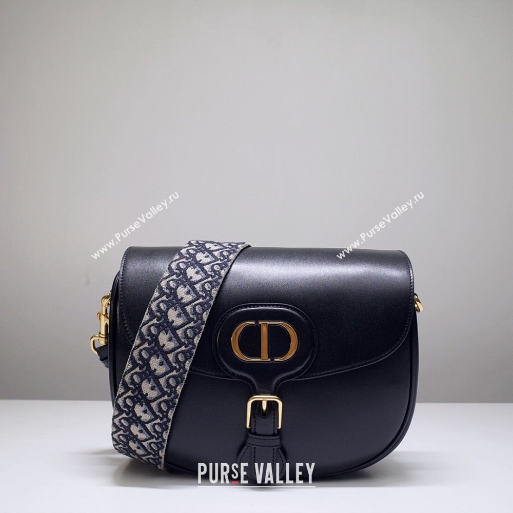 Dior Large Dior Bobby Bag in Box Calfskin Black 2024 (DMZ-24073120)