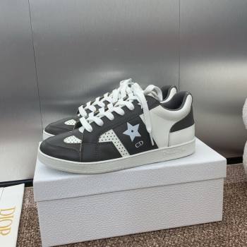 Dior Star Sneaker in Calfskin White/Grey 2024 (For Women and Men) (JC-24092922)