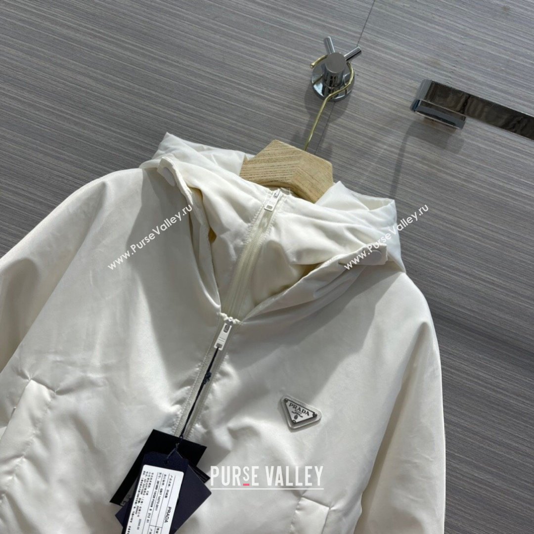 Prada Re-Nylon Down Jacket PJ143 White 2021 (Q-210914059)