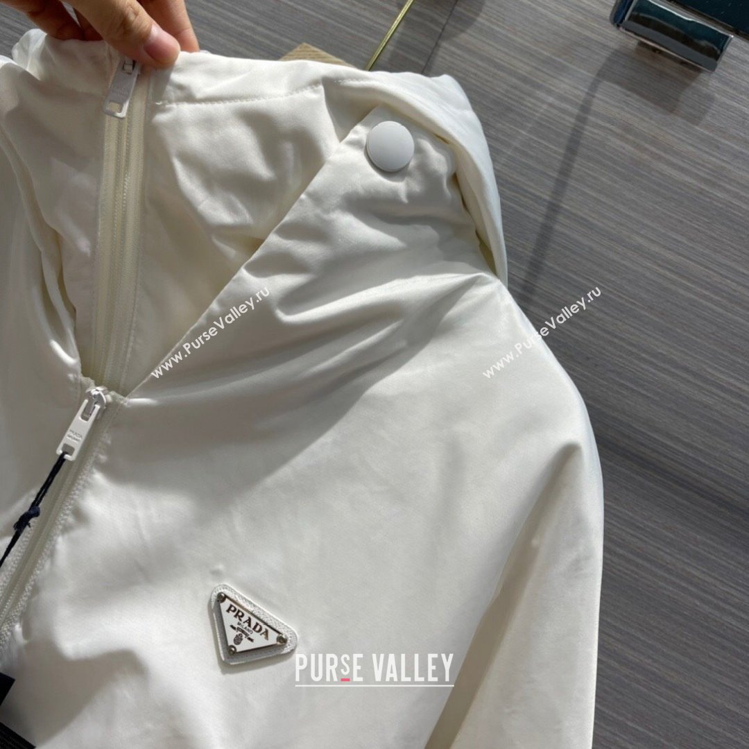 Prada Re-Nylon Down Jacket PJ143 White 2021 (Q-210914059)