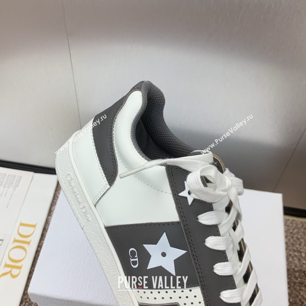 Dior Star Sneaker in Calfskin White/Grey 2024 (For Women and Men) (JC-24092922)