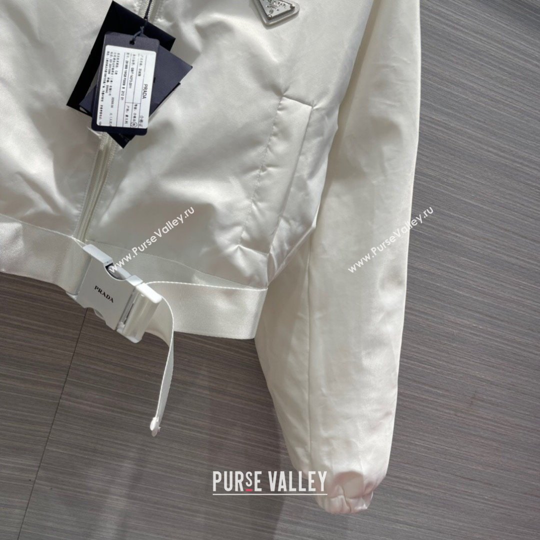 Prada Re-Nylon Down Jacket PJ143 White 2021 (Q-210914059)