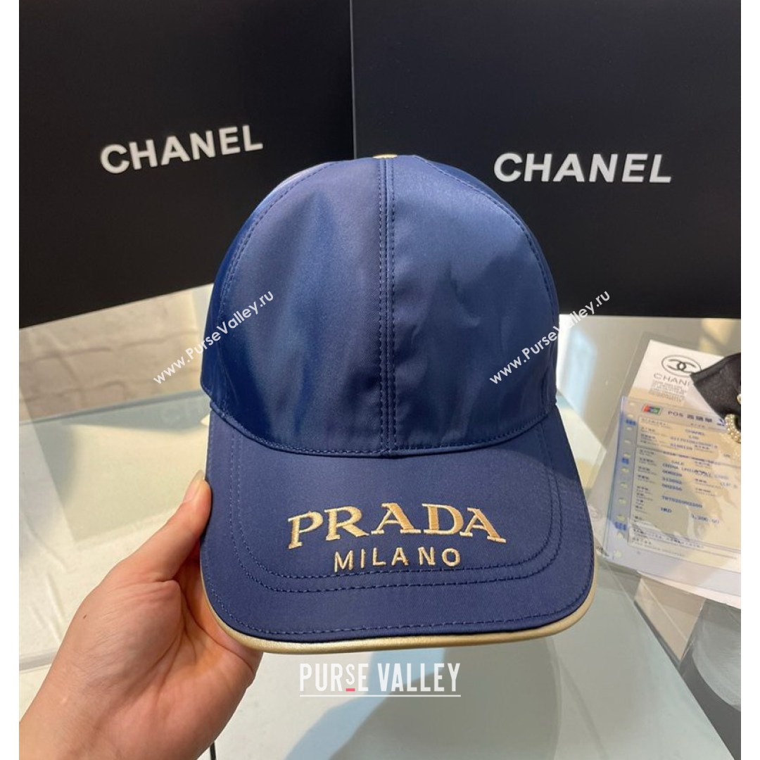 Prada Nylon Baseball Hat Blue 2021 15 (XMN-21081849)