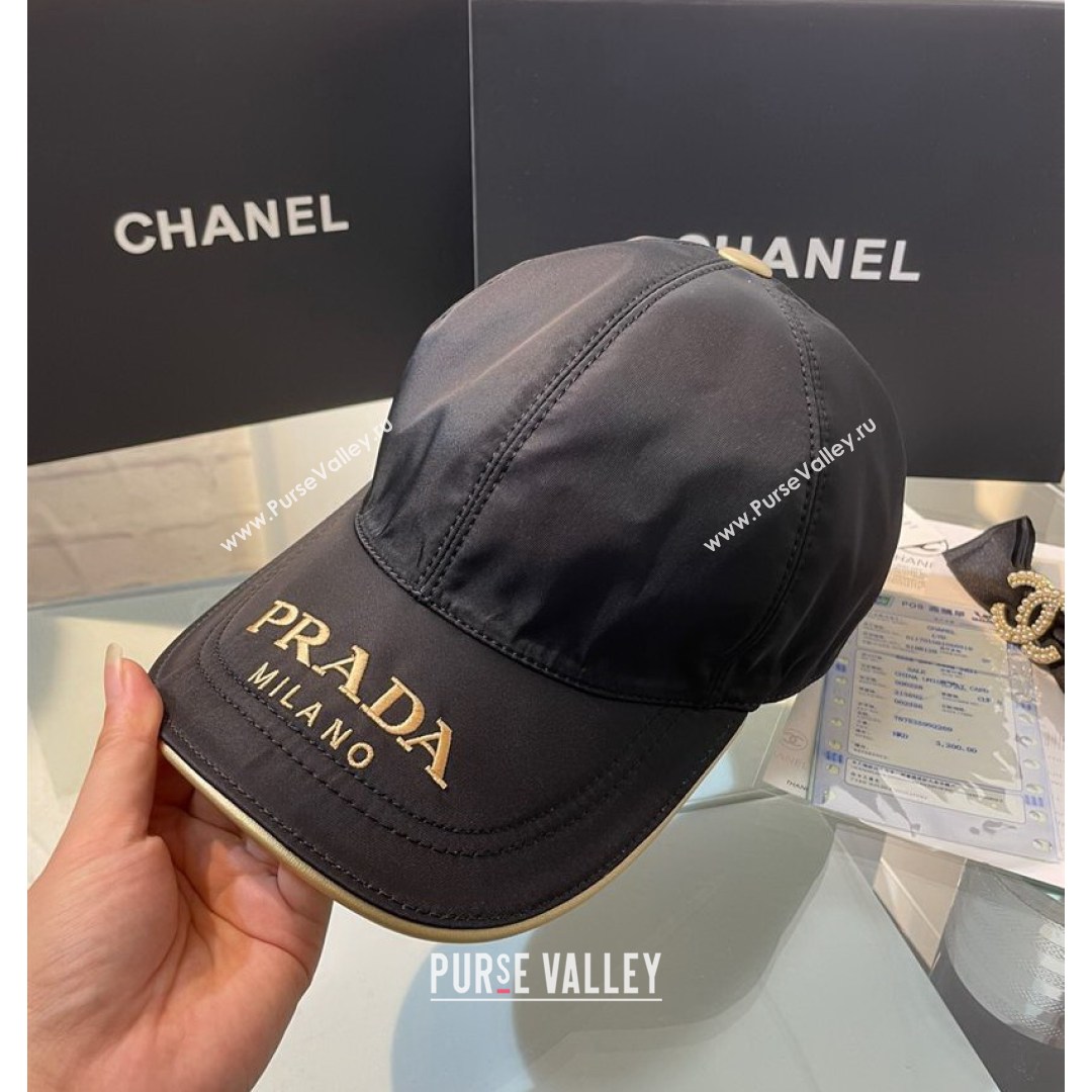 Prada Nylon Baseball Hat Black 2021 14 (XMN-21081848)