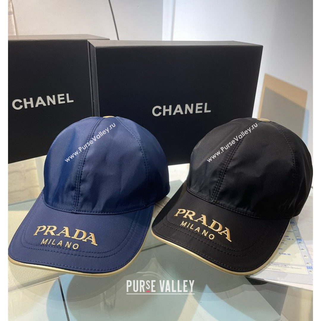 Prada Nylon Baseball Hat Blue 2021 15 (XMN-21081849)