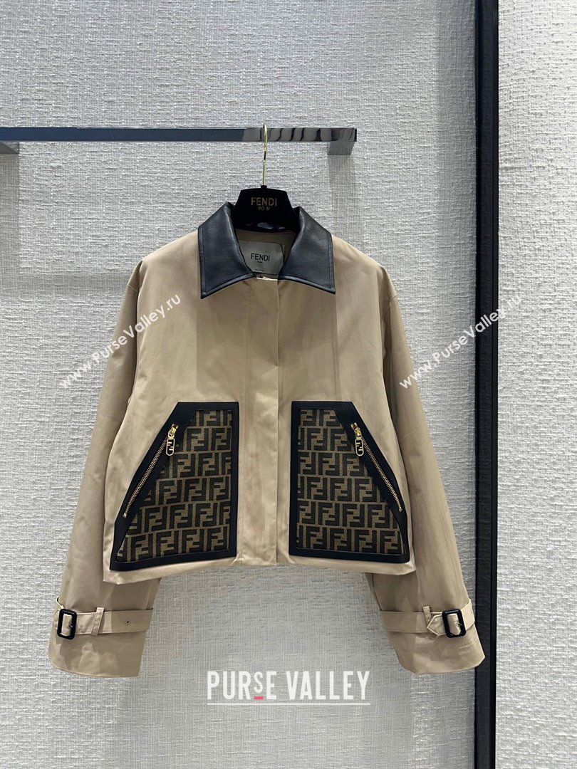 Fendi Jacket F022625 Khaki 2024 (Q-24022625 )