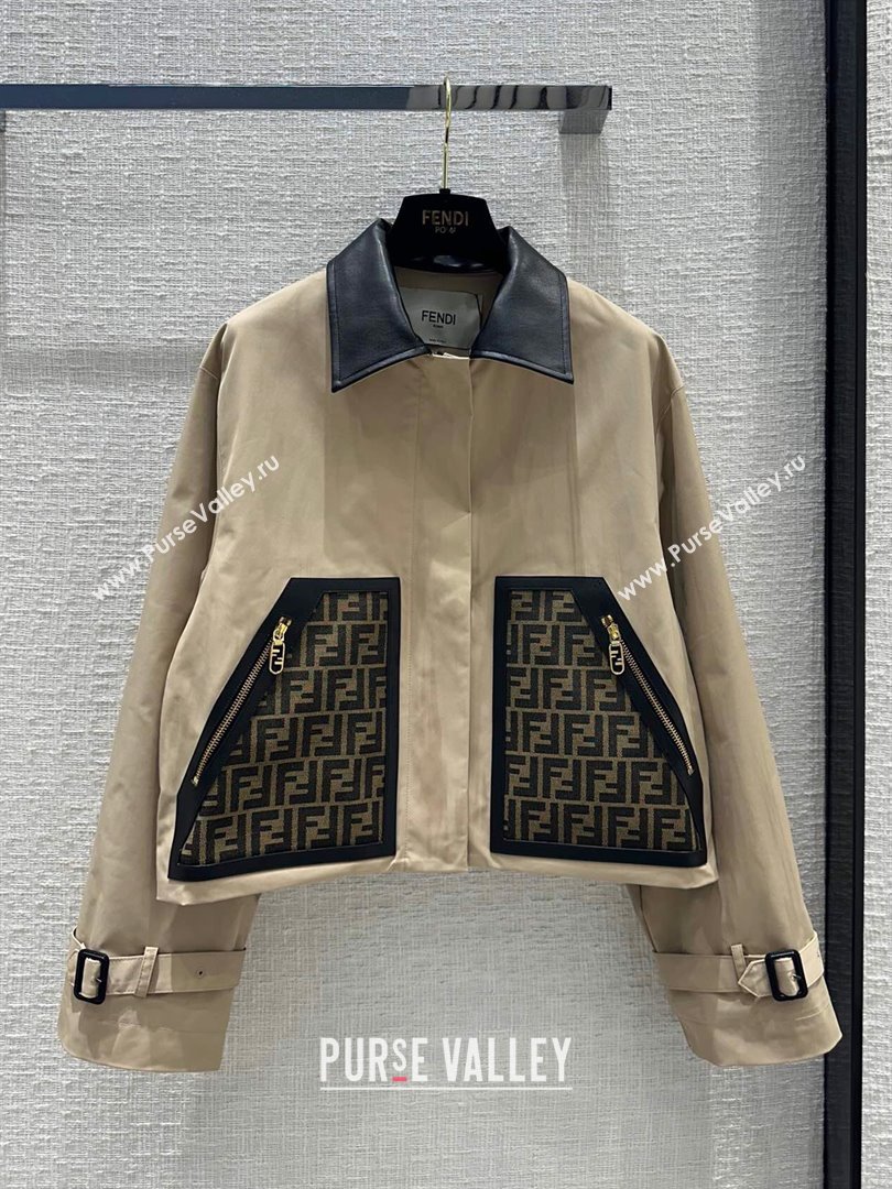 Fendi Jacket F022625 Khaki 2024 (Q-24022625 )