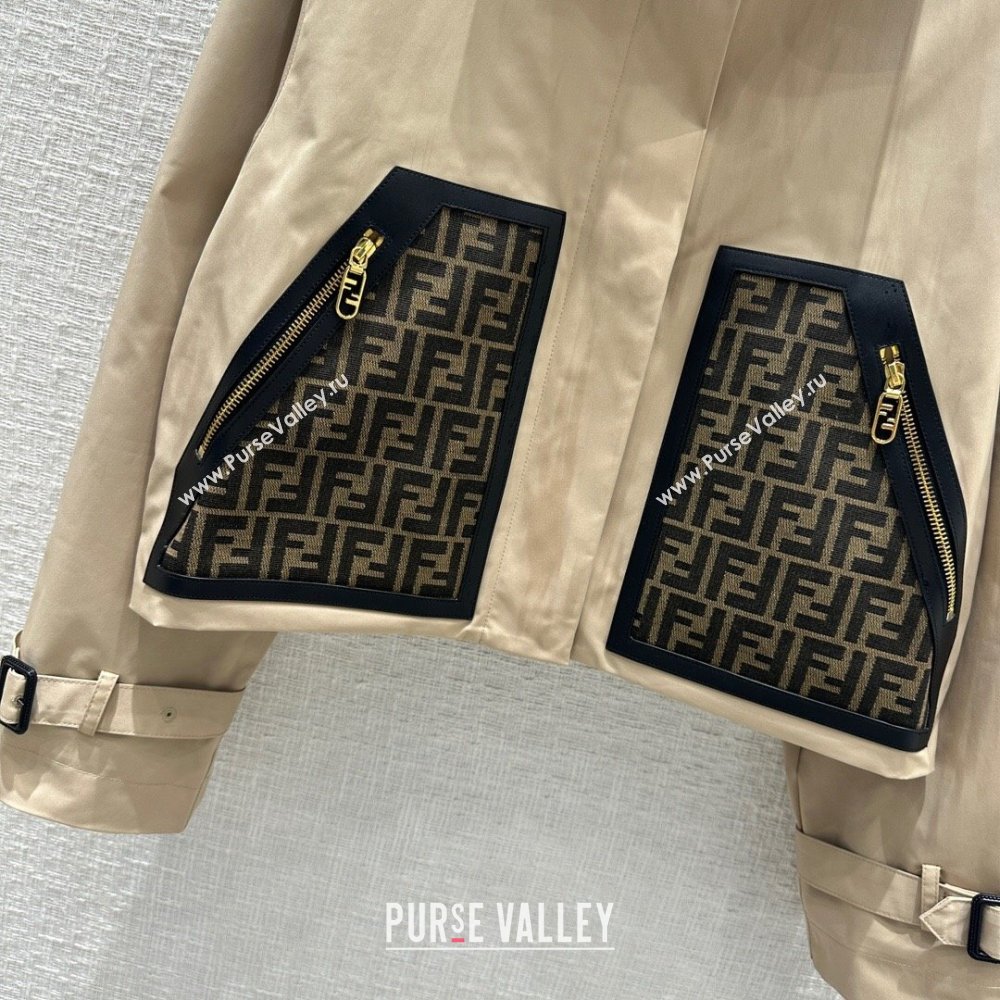 Fendi Jacket F022625 Khaki 2024 (Q-24022625 )