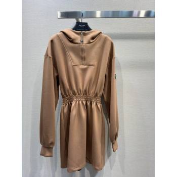 Prada Cotton Dress P022626 Brown 2024 (Q-24022626)