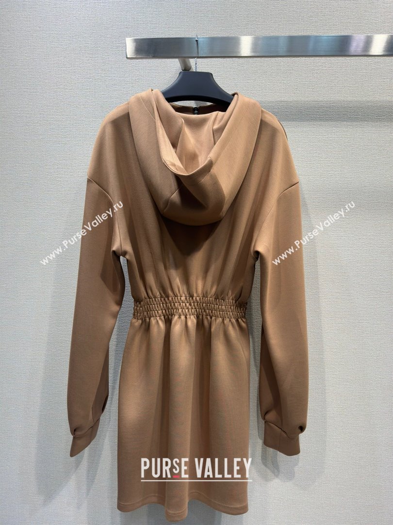 Prada Cotton Dress P022626 Brown 2024 (Q-24022626)