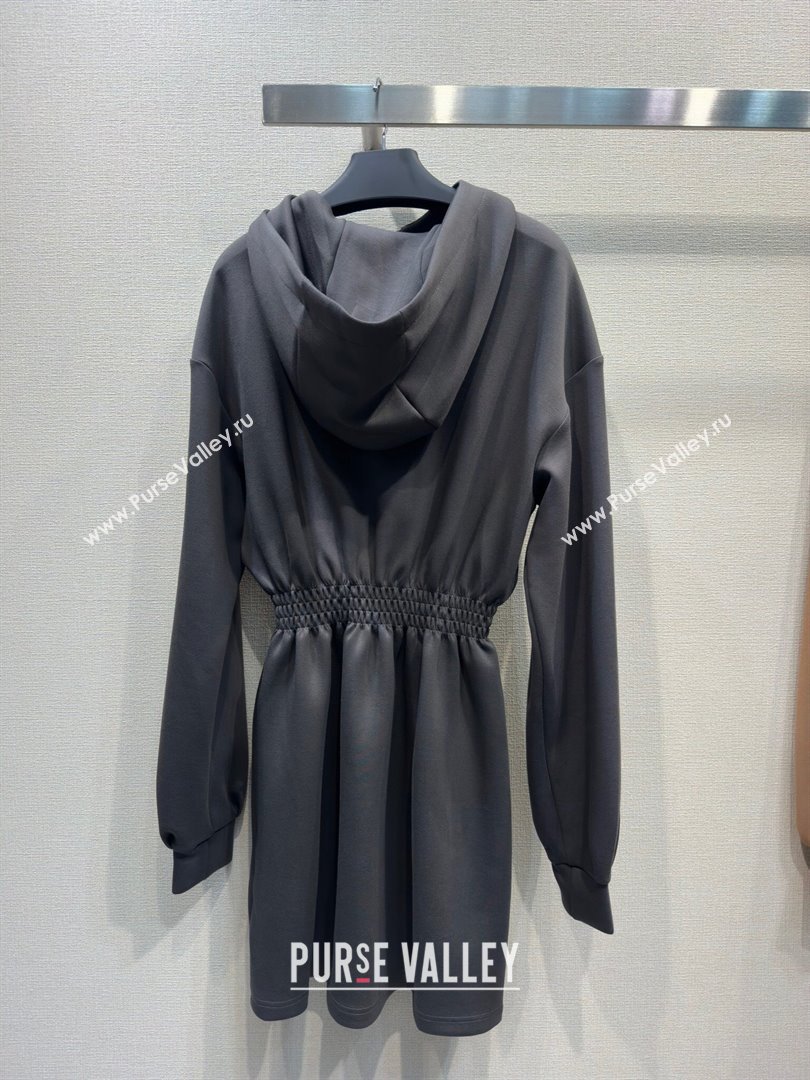 Prada Cotton Dress P022627 Grey 2024 (Q-24022627 )