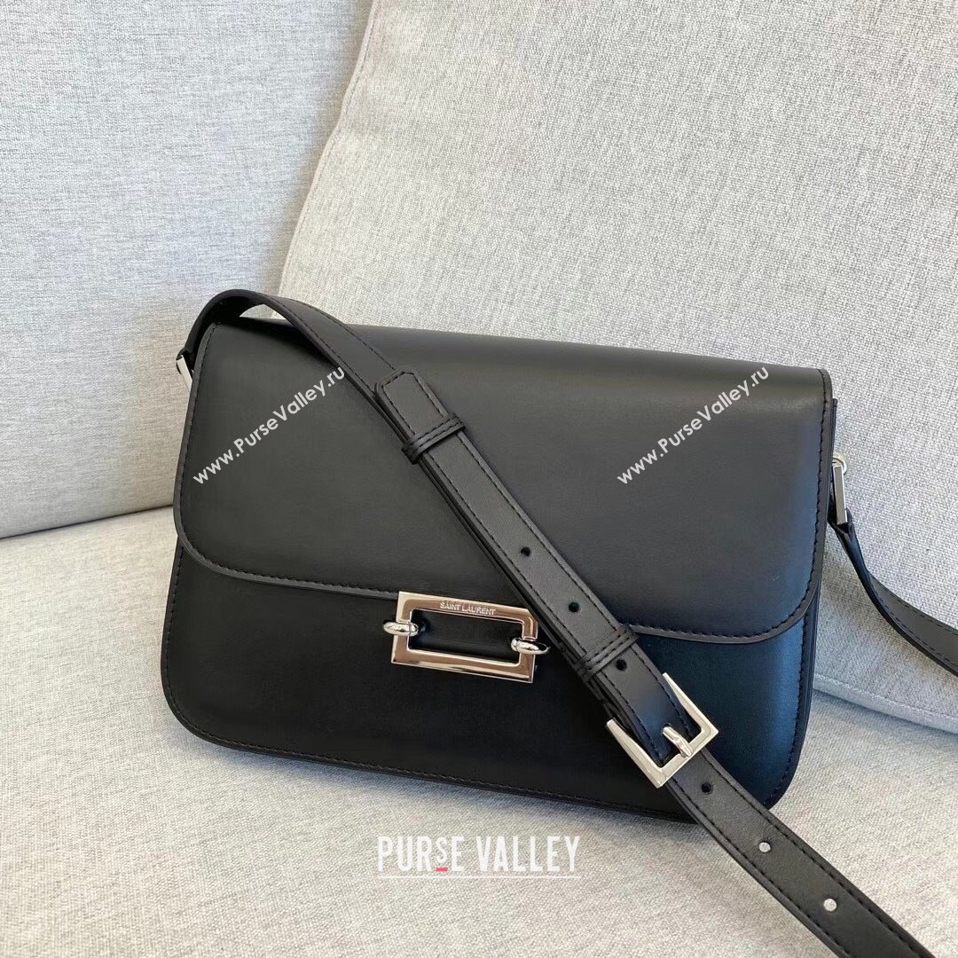 Saint Laurent Le Pave Satchel Bag in Smooth Leather 657186 Black 2021 (YIDA-21091025)