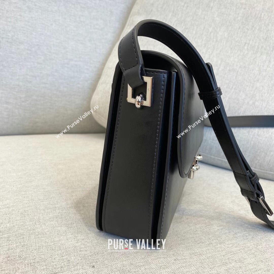 Saint Laurent Le Pave Satchel Bag in Smooth Leather 657186 Black 2021 (YIDA-21091025)