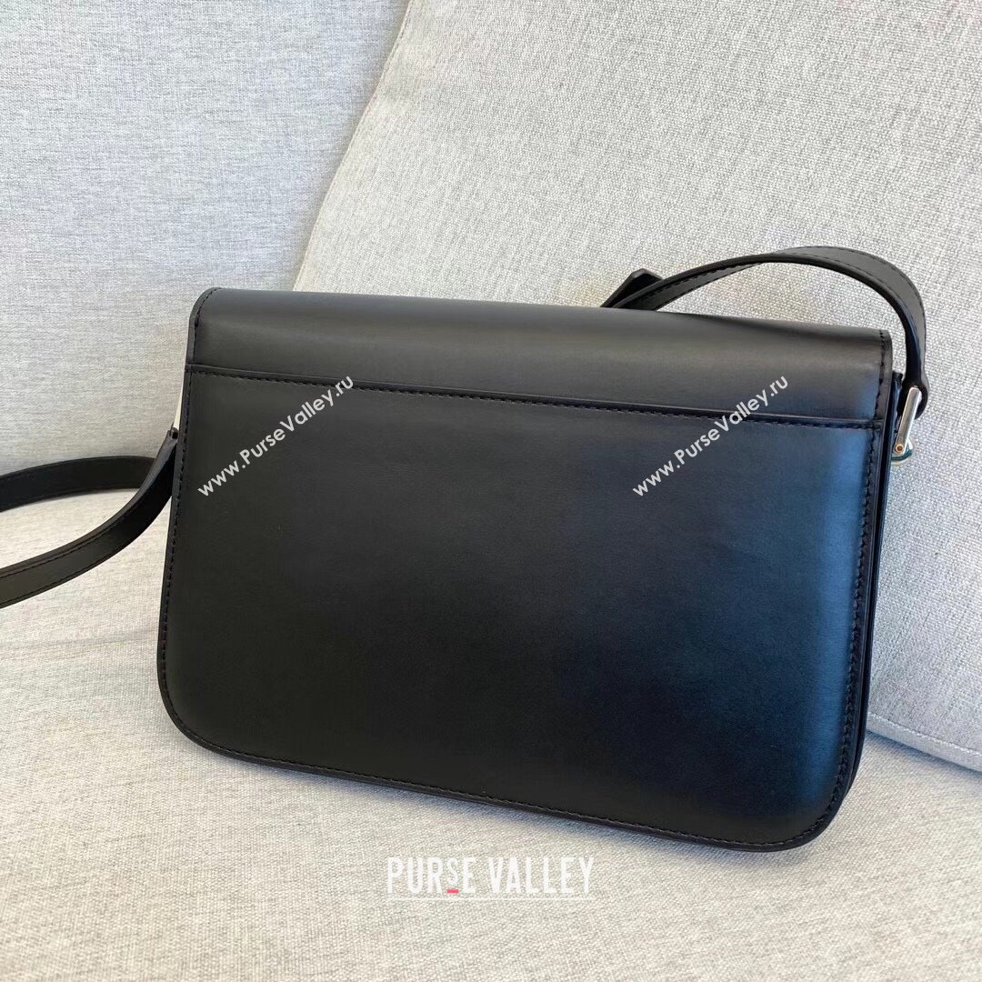 Saint Laurent Le Pave Satchel Bag in Smooth Leather 657186 Black 2021 (YIDA-21091025)