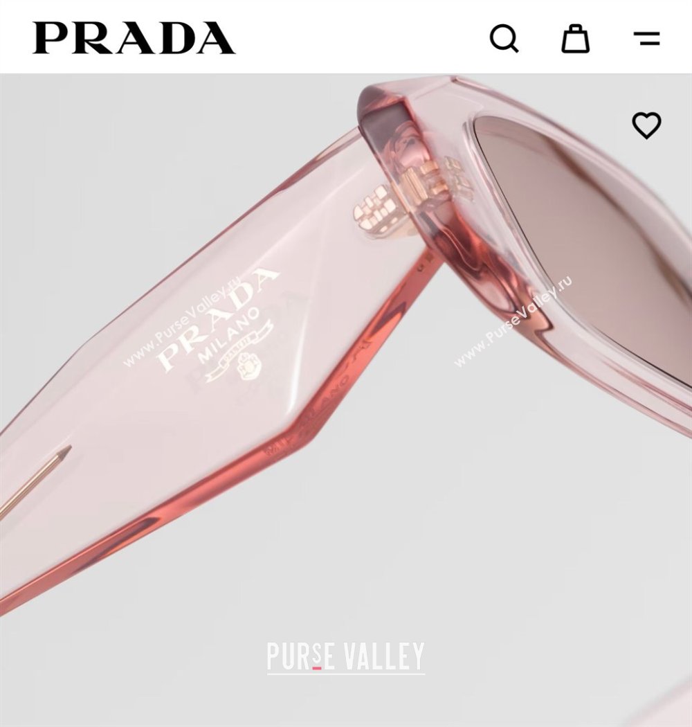 Prada Sunglasses SPR7W Pink 2024 (A-24062012)